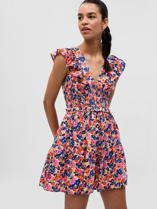 Ruffle Mini Dress | Gap (US)