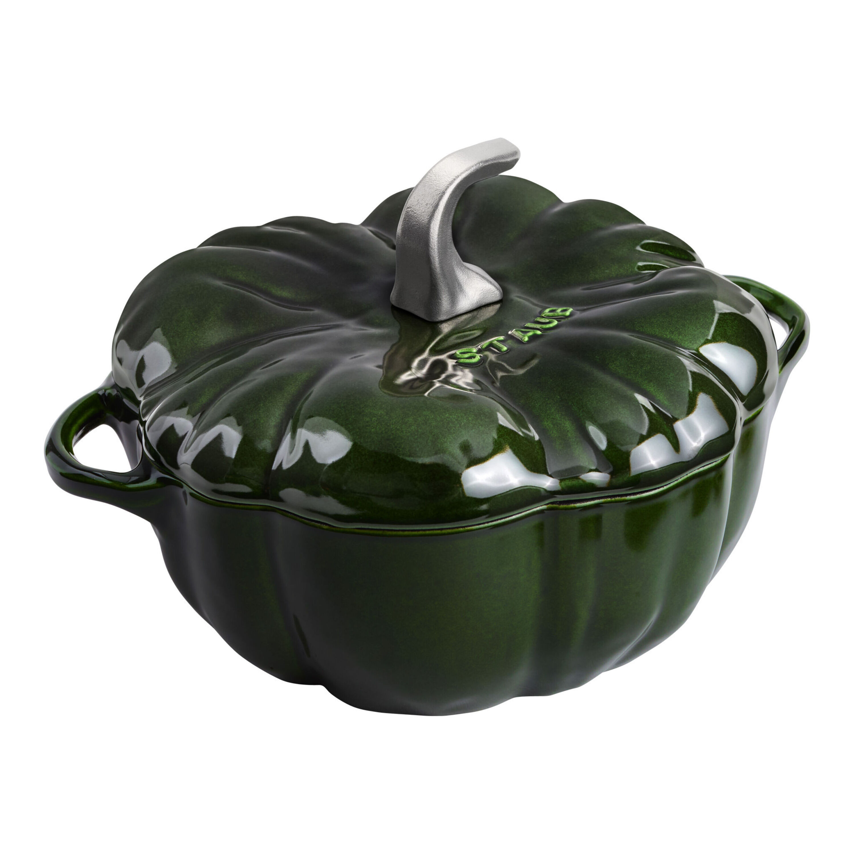 Staub Cast Iron 3.5 qt, Pumpkin, Cocotte With Stainless Steel Knob, Basil - Factory Second | The ZWILLING Group Cutlery & Cookware