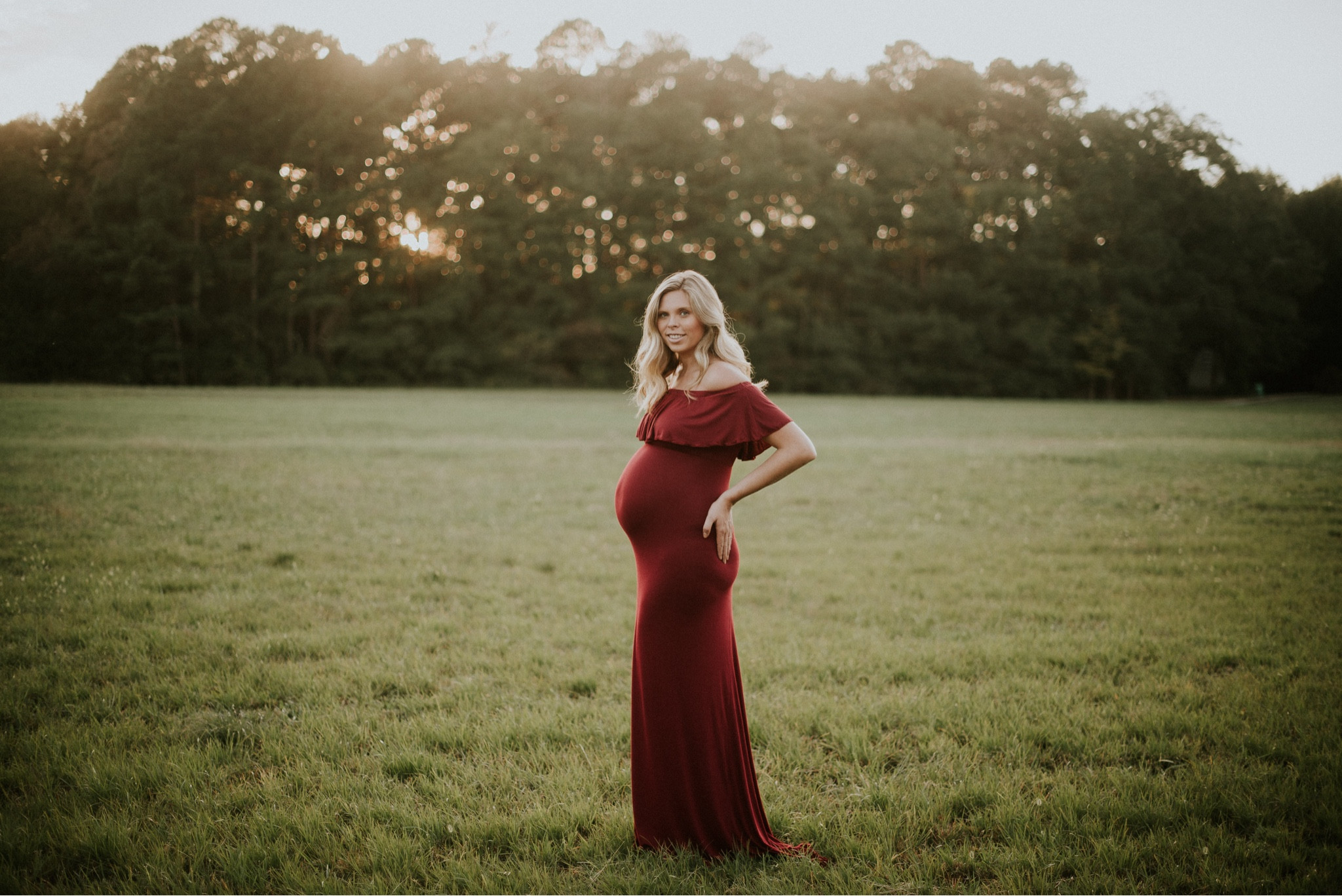 Tall pregnant mamas - the best maternity photo dress for the price point. I’m 6’1 and it was the perfect length! 

#LTKbump #LTKfindsunder50 #LTKbaby
