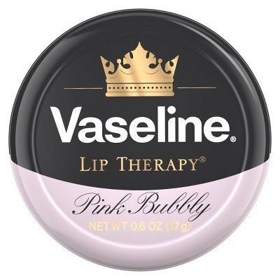 Vaseline Lip Tin Pink Bubbly - 0.6oz | Target