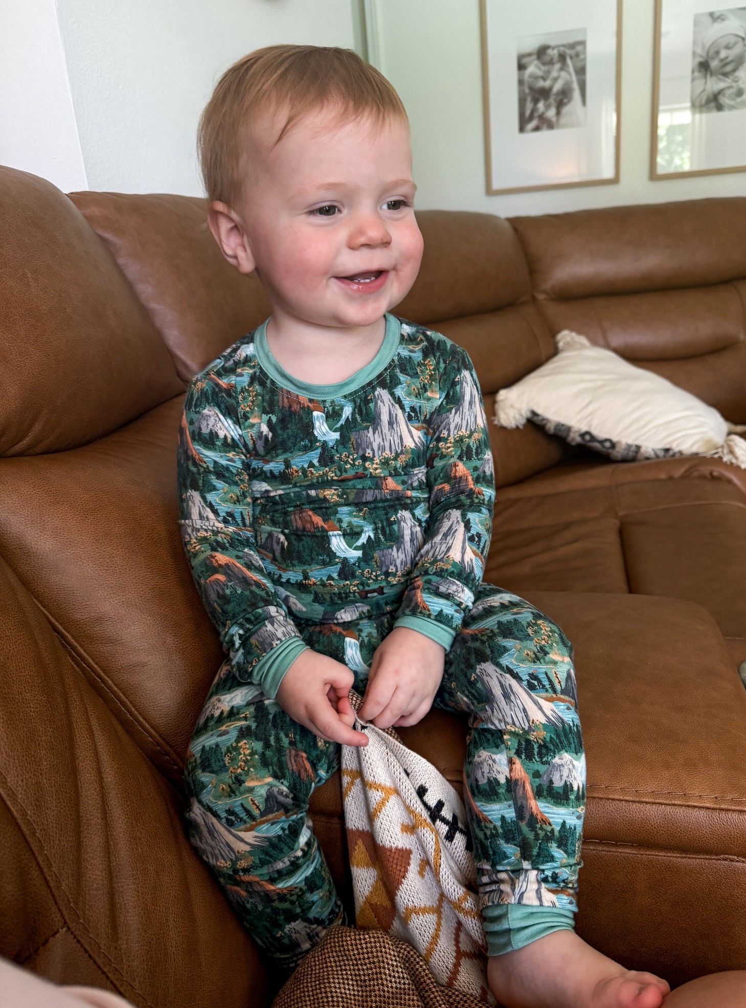 🌲 Cozy in the National Park bamboo PJs from Little One Shop 🌙✨  Buttery soft + this print, are we kidding? 🤩

#LTKFamily #LTKBaby #LTKKids