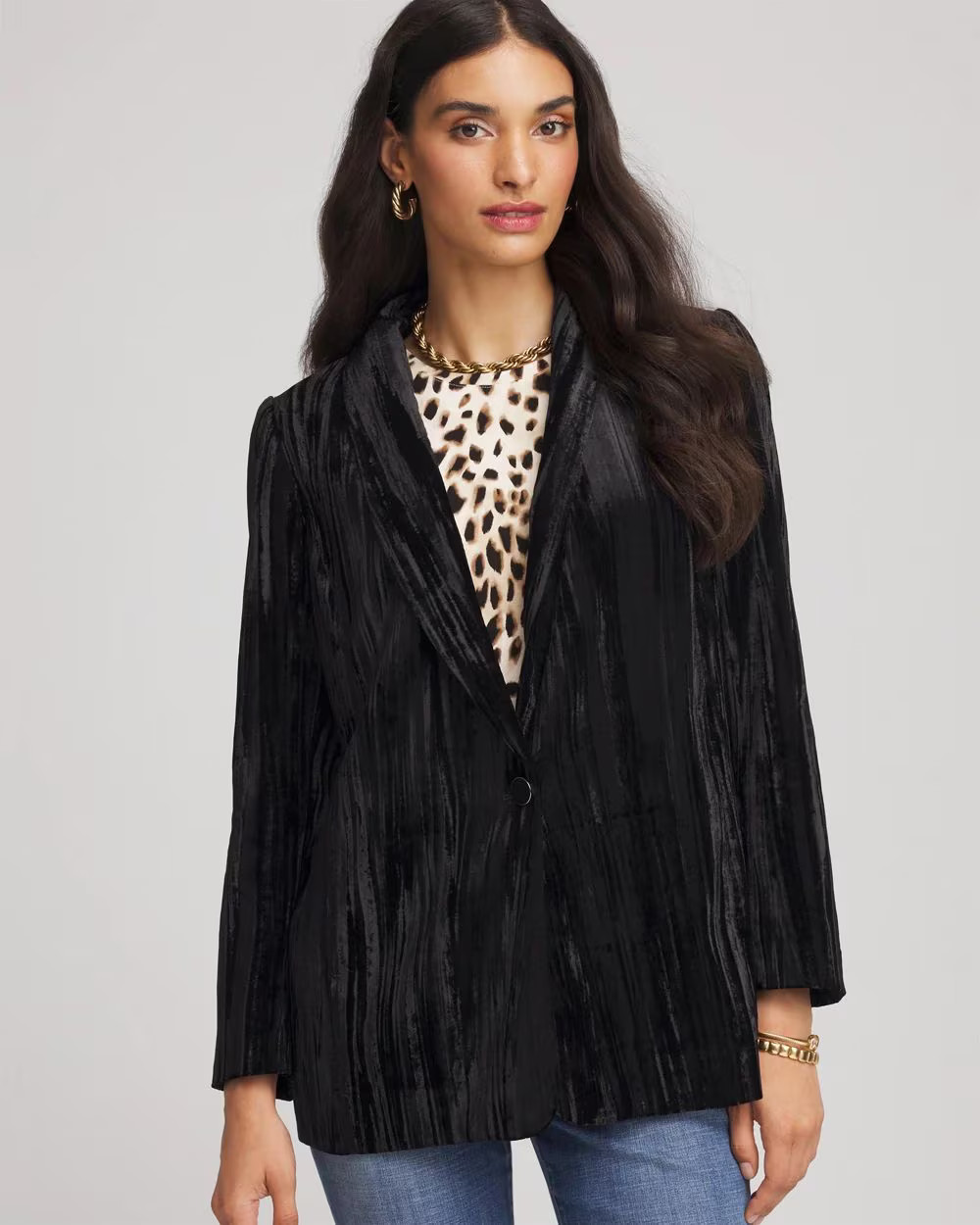 Velvet Shawl Collar Blazer | Chico's