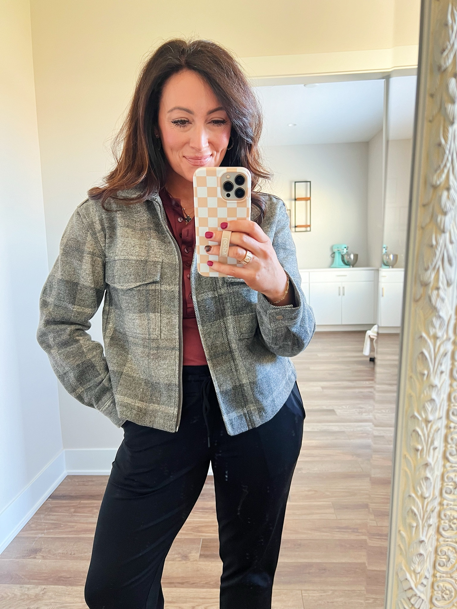 • Medium jacket 
• medium tee
•small joggers 

#LTKHoliday #LTKSaleAlert #LTKCyberWeek