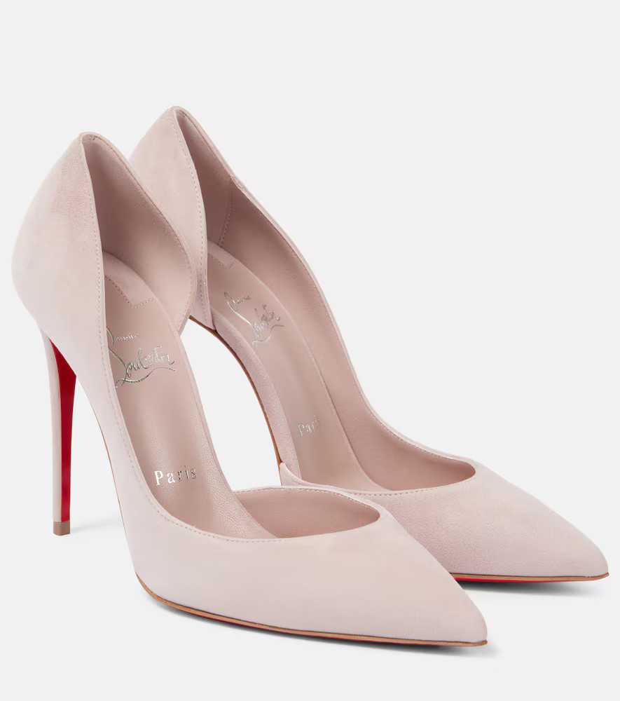 Christian Louboutin Iriza 100 suede pumps | Mytheresa (US/CA)