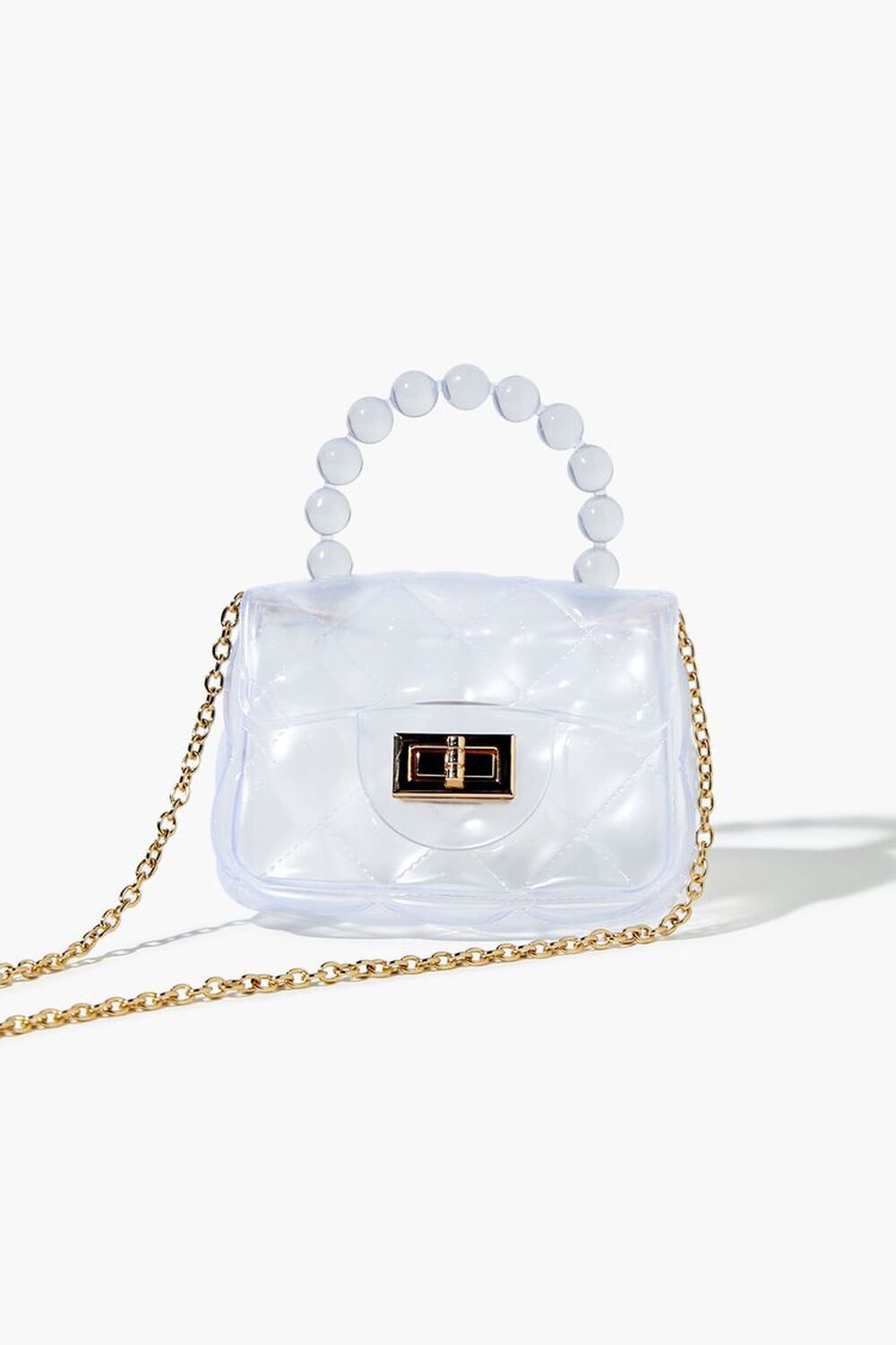 Mini Transparent Quilted Crossbody Bag | Forever 21 (US)