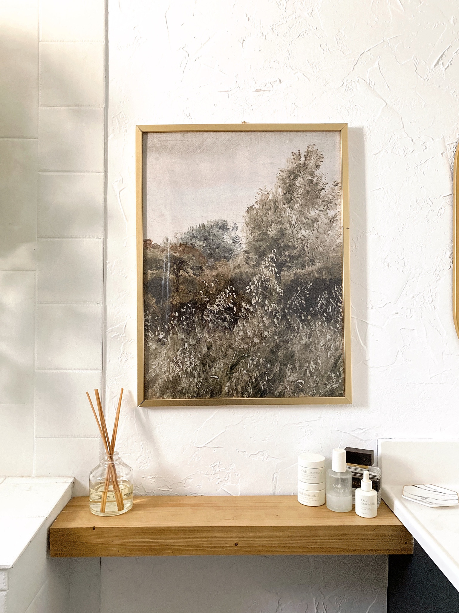 Love our little bathroom setup 🥰 she’s coming together! #bathroomdecor #homedecor #art #etsyfinds #target

#LTKhome #LTKFind #LTKunder100