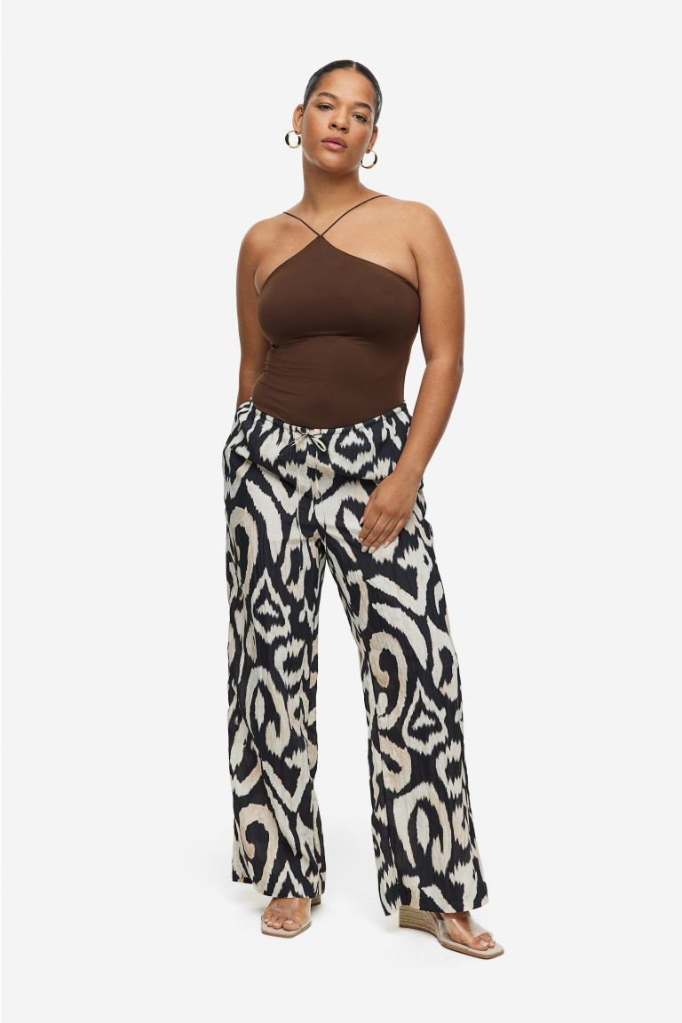 Wide-cut Pull-on Pants | H&M (US + CA)