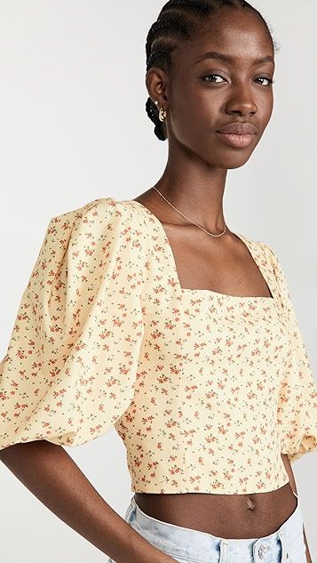 Top with Shoulder Pads | Shopbop