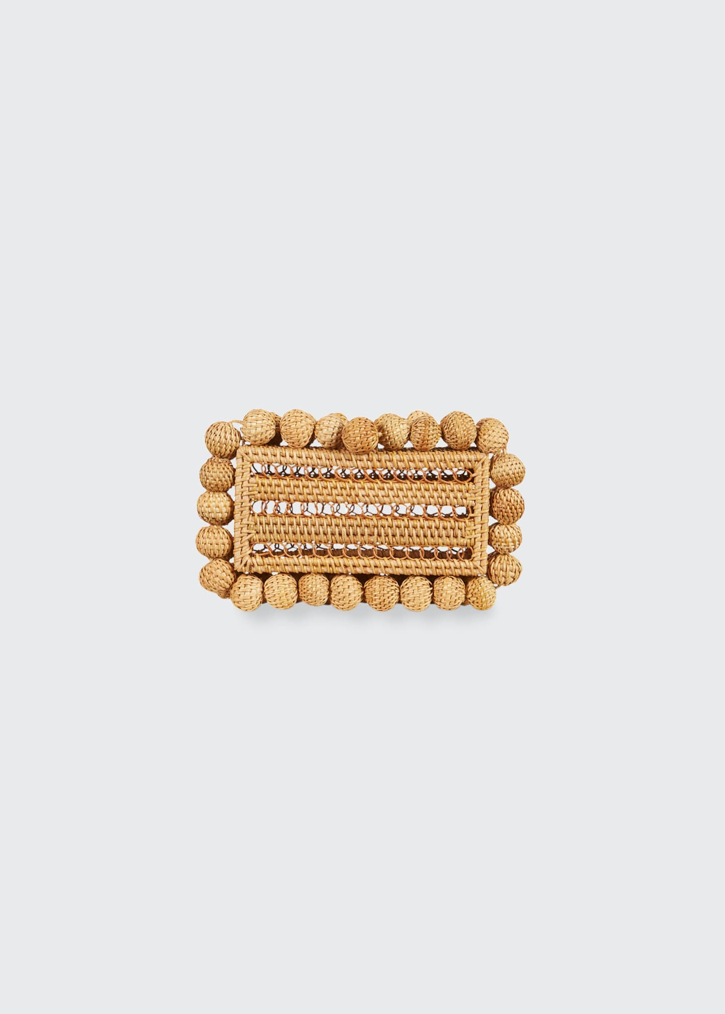Cult Gaia Sphere Natural Clutch Bag | Bergdorf Goodman