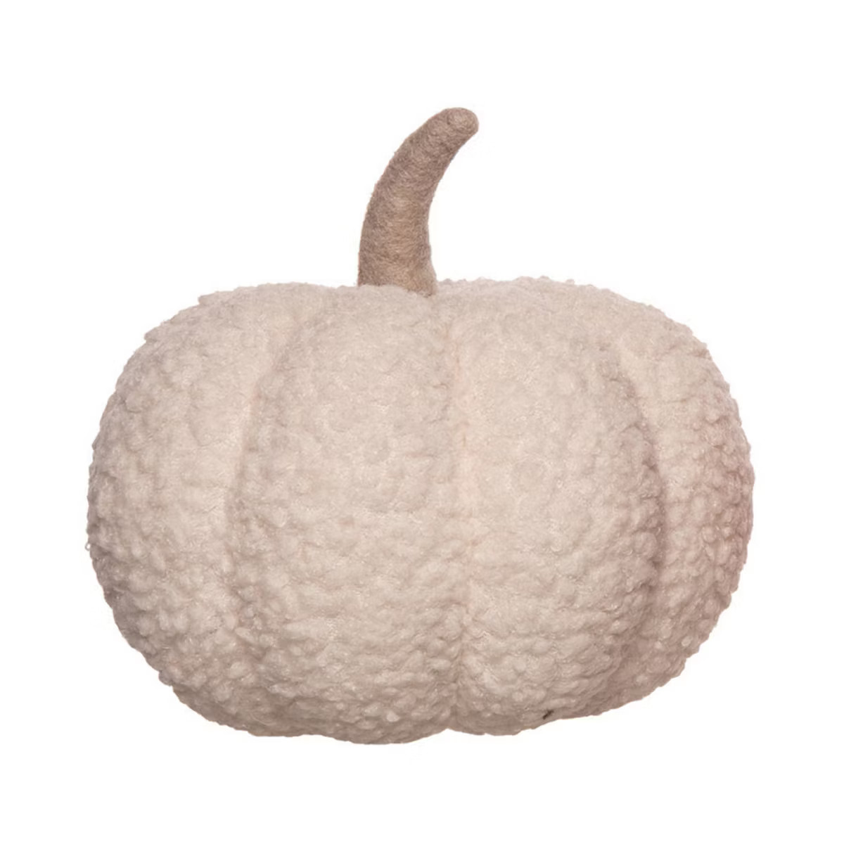 Transpac Polyester Plush Fuzzy Harvest Fall Pumpkin Decor Set of 3, 7.5 x 7.5 x 7.0 inch | Target
