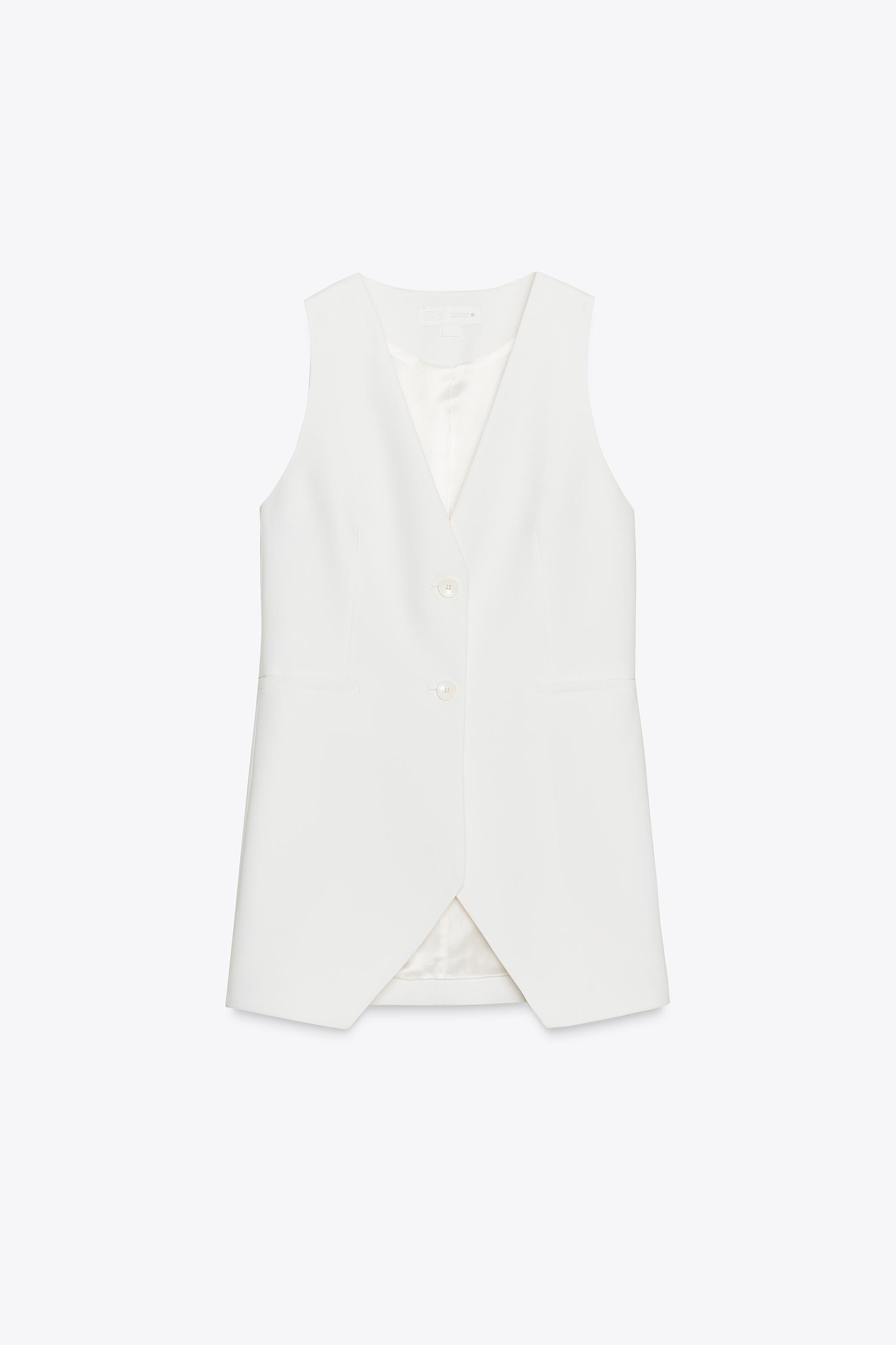 ZW COLLECTION FITTED VEST | Zara US