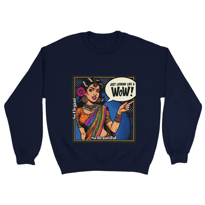 Like A Wow Sweatshirt | FREE Delivery Worldwide | Indian Pakistani Desi Diwali Eid Birthday Party... | Etsy (US)