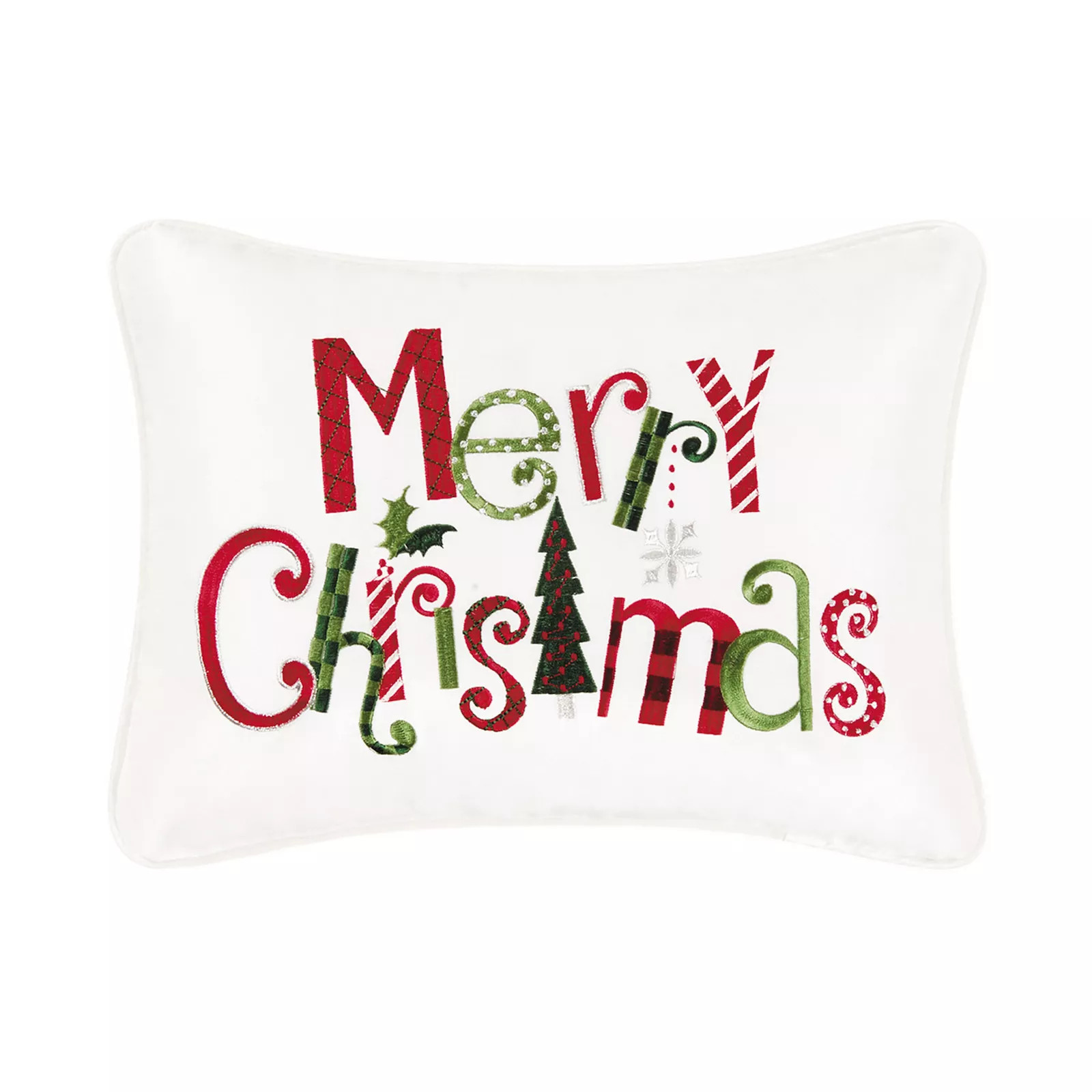 C&F Home Merry Christmas Tree Throw Pillow, Red | Kohl's