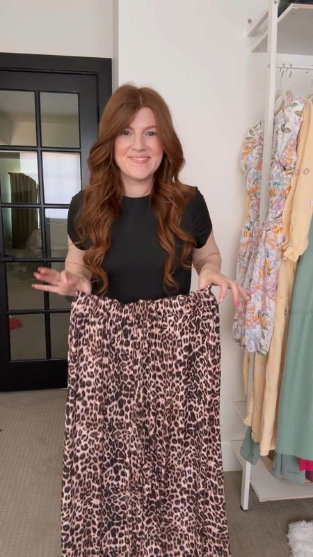 These causal pants are my fav! Super comfy! And of course can’t pass up leopard! Wearing size large in pants and medium in bodysuit. 

Summer outfit. 

#LTKMidsize #LTKFindsUnder50 #LTKSaleAlert