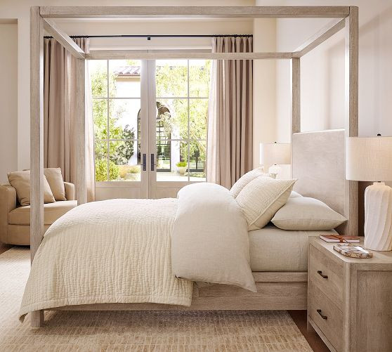 Washed Velvet Handcrafted Quilt | Pottery Barn (US)