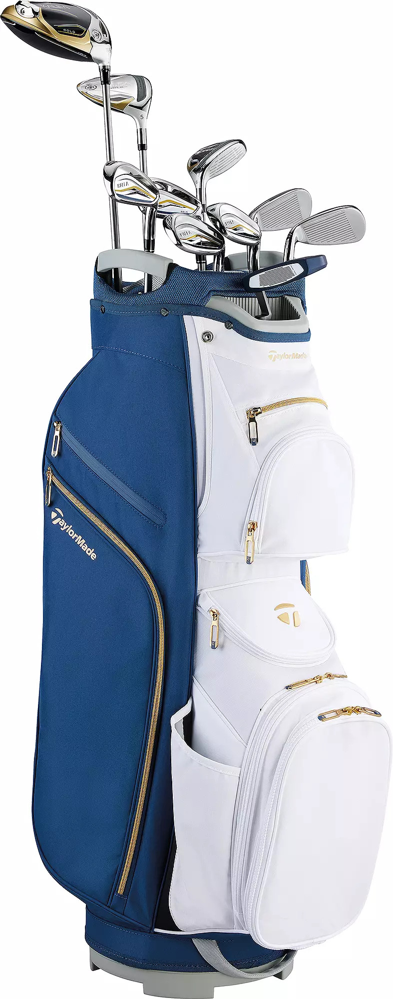 TaylorMade Women's Kalea Gold Cart Bag 10-Piece Complete Set | DICK'S Sporting Goods