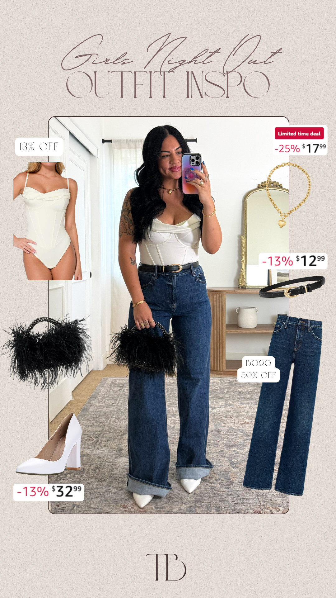 Such a good outfit 🤍

Wearing a size large in top & 12 in jeans!

Express, populish, shapewear, jeans, bodysuit, midsize, tori block

#LTKootd #LTKgrwm #LTKSaleAlert