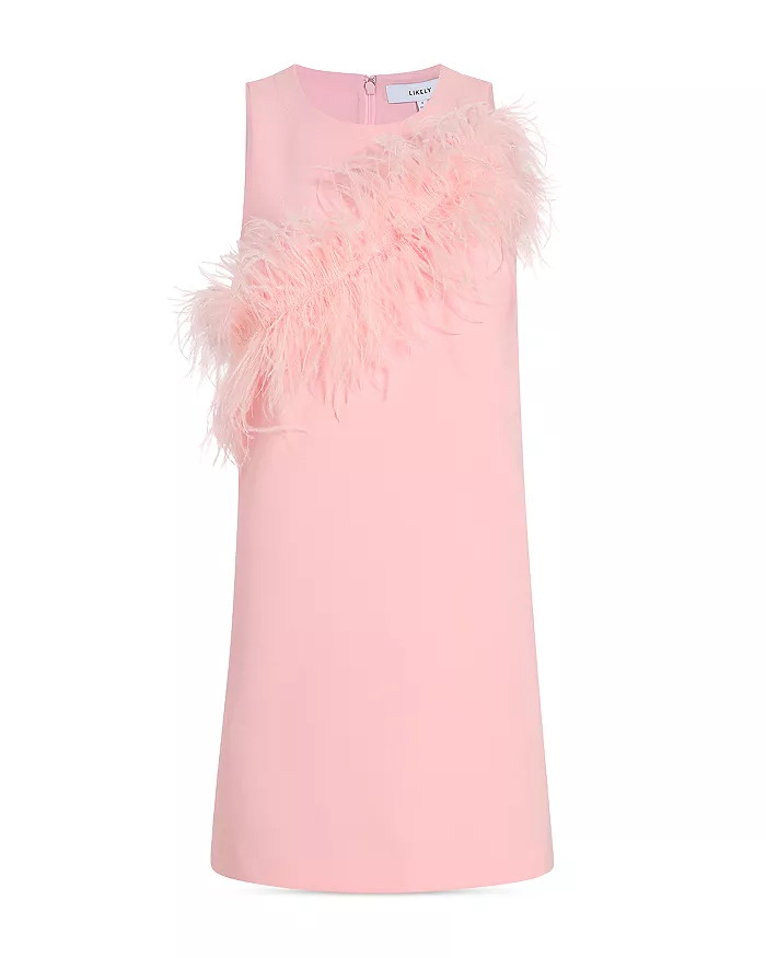 Melody Feather Embellished Shift Dress | Bloomingdale's (US)