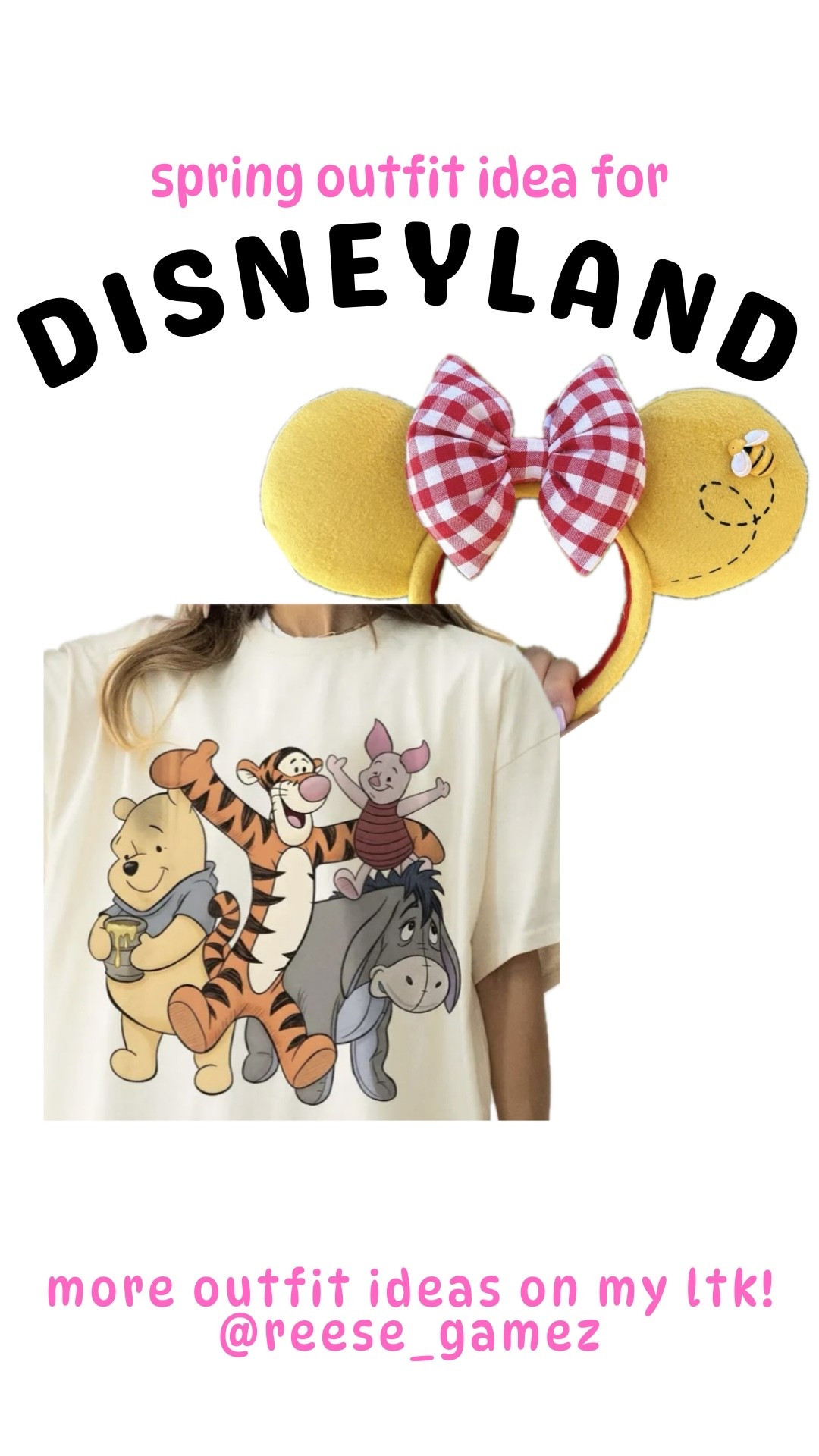 disney outfit, disneyland outfit, disney outfits, disneyland outfits, winnie the pooh outfit, mickey ears, minnie ears

#LTKootd #LTKSeasonal #LTKTravel
