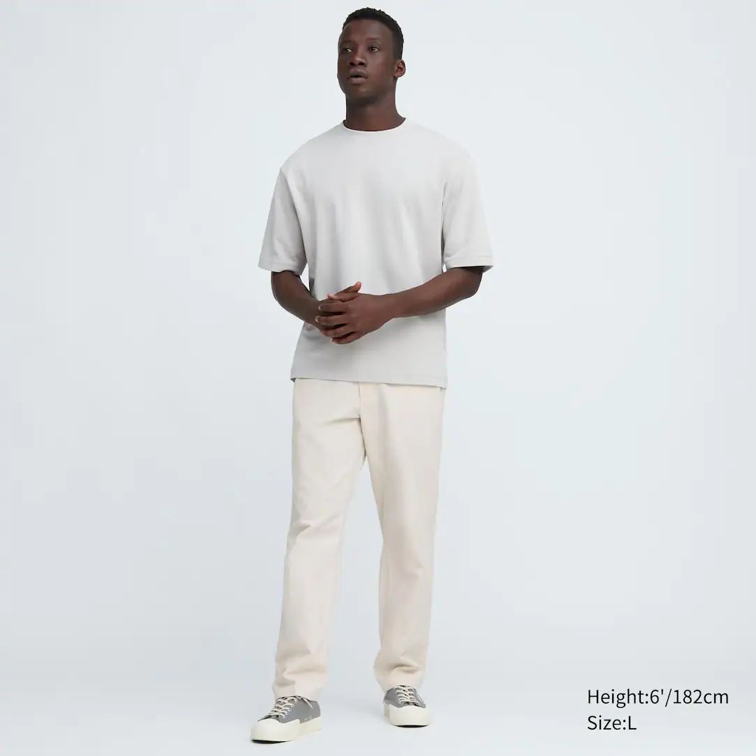 Linen Blend Relaxed Fit Trousers | UNIQLO (UK)