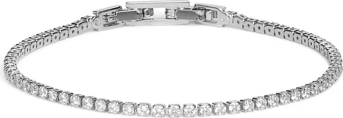Nordstrom 2mm Cubic Zirconia Tennis Bracelet | Nordstrom | Nordstrom