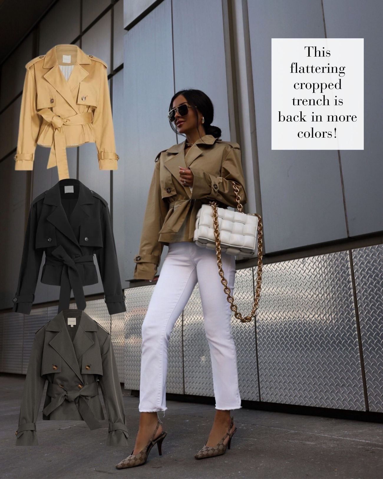 One of my favorite jackets is back in new colors. The favorite daughter Charles cropped trench is so chic and will carry you from day to night!

#LTKOver40 #LTKWorkwear #LTKootd