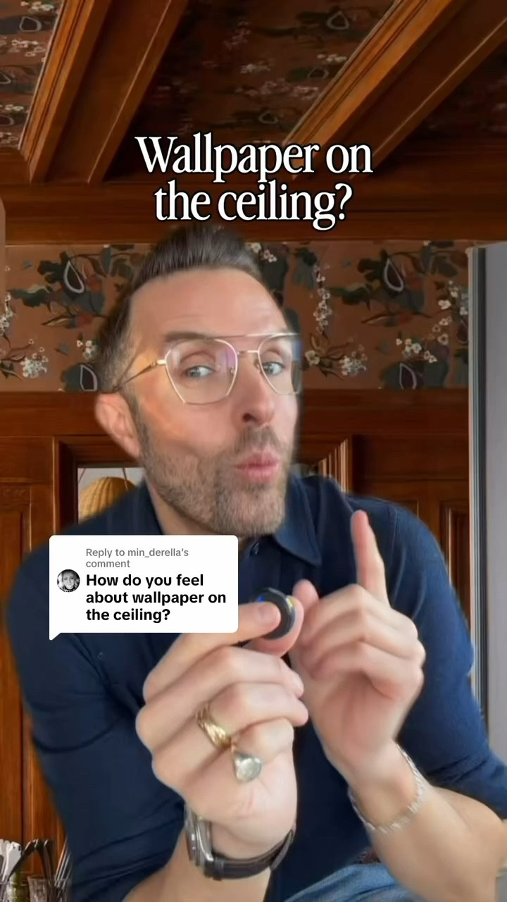 Wallpaper convo pt. 2! How do I feel about wallpaper on the ceiling (spoiler alert: I love it) don’t overlook your ceiling, give it a little bit of love!

#LTKSeasonal #LTKMens #LTKHome