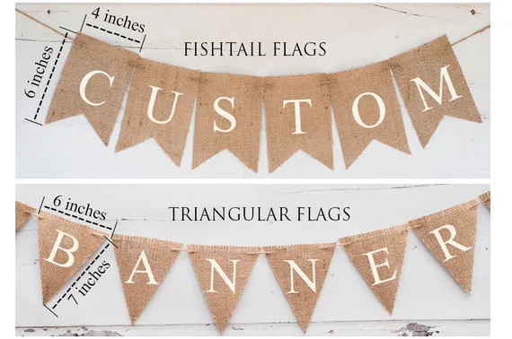 Custom Banner, Personalized Banner, Design Your Own Banner, DIY Custom Banner, Burlap Banner, B33... | Etsy (US)