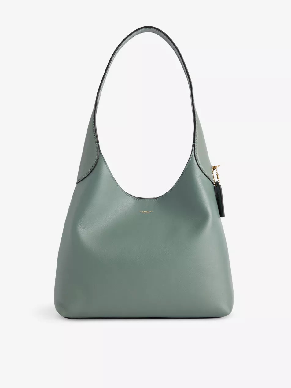 Brooklyn 28 leather shoulder bag | Selfridges