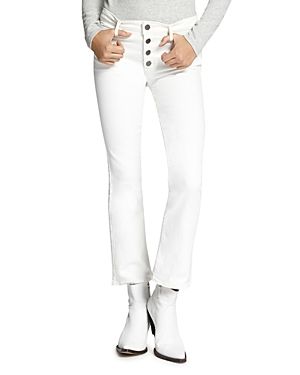 Sanctuary Connector Cropped Flare Jeans in Angeleno White | Bloomingdale's (US)