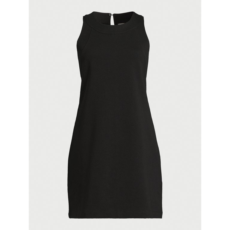 Free Assembly Women's Sleeveless Wide Strap Mini Dress, Sizes XS-XXL | Walmart (US)