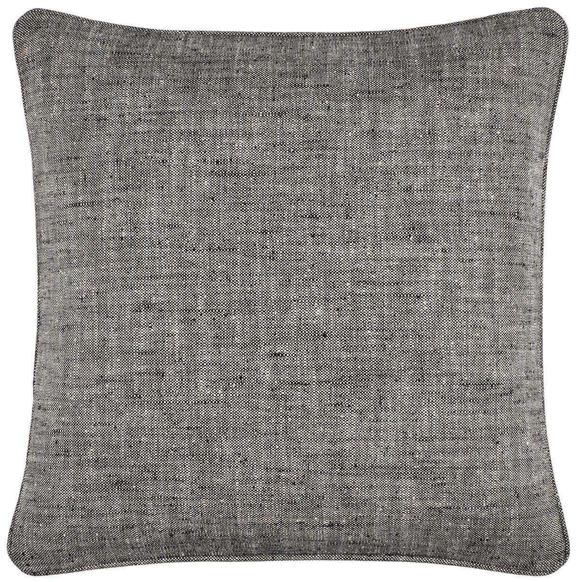 Greylock Black Indoor/Outdoor Decorative Pillow | Annie Selke