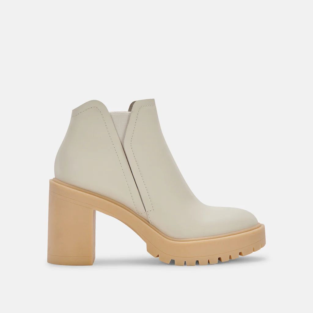 CASHE H2O BOOTS IVORY LEATHER | DolceVita.com