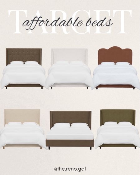 Affordable beds from Target! Bedroom styling! 

Upholstered bed, green bed, white bed, neutral bed, cream bed, brown bed, moody bed, earthy bed, frantic bed, upholstered wing bed, cheap bed, affordable bed frame, neutral home decor 

#LTKstyletip #LTKsalealert #LTKhome