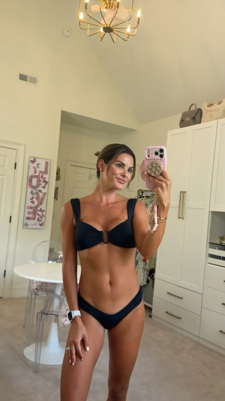 Loving this suit! Also comes in white 🤍

Wearing size L top, size small bottoms

#LTKSwim #LTKSeasonal #LTKTravel
