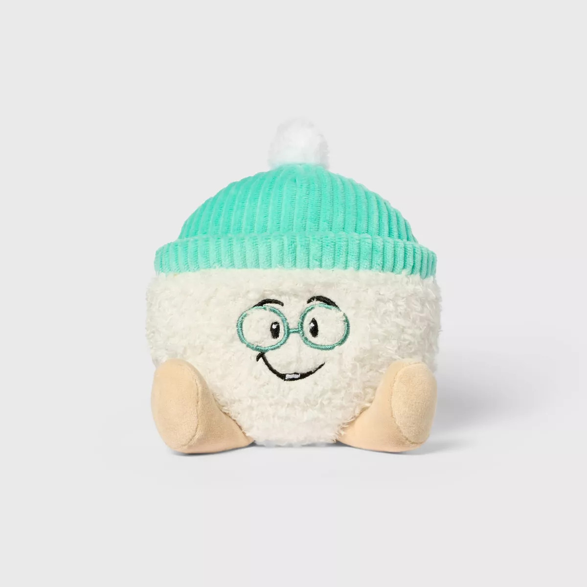 6" Snowball with Teal Hat Stuffed Plush - Gigglescape™ | Target