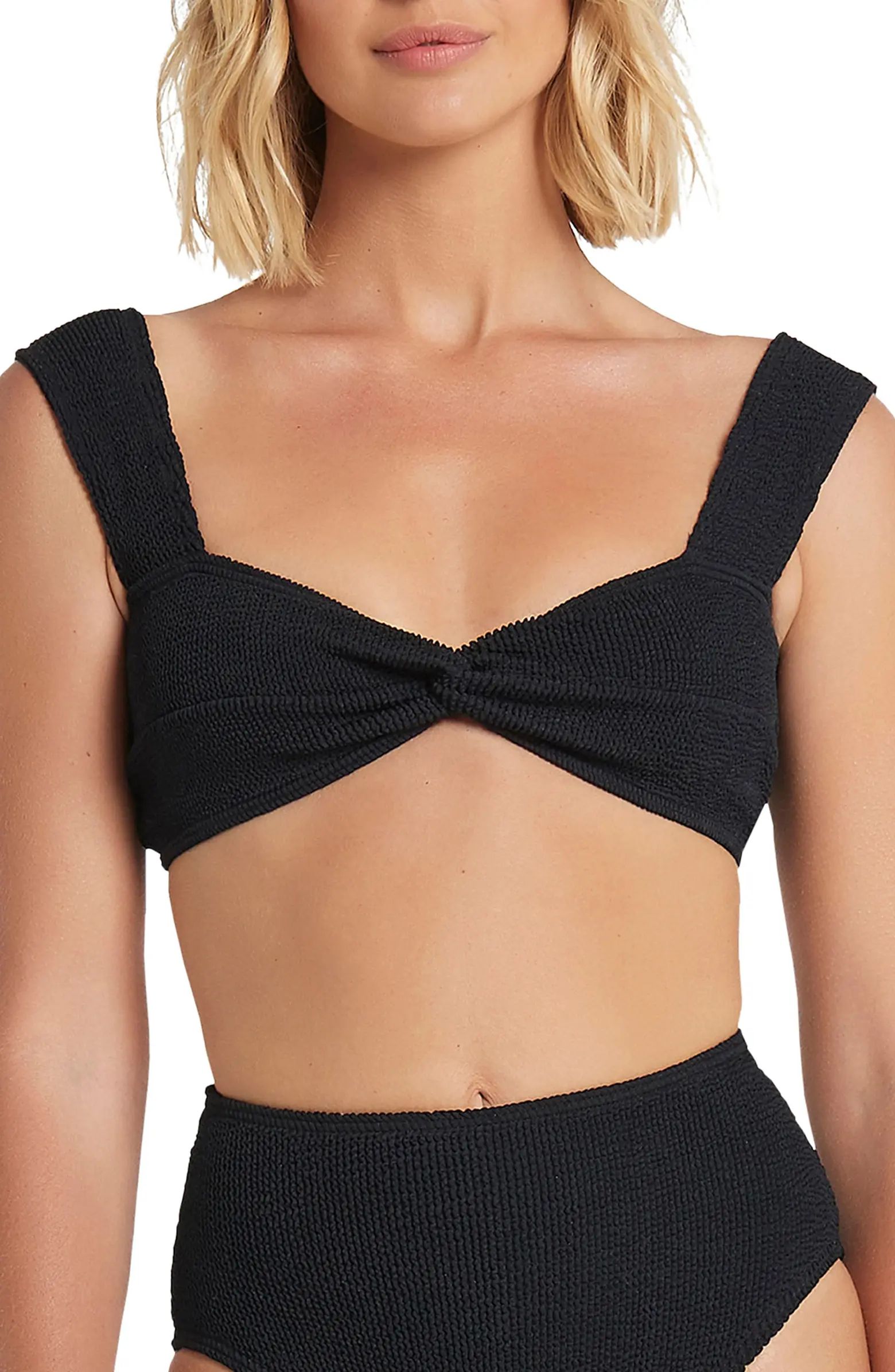 The Sonny Knot Crop Bikini Top | Nordstrom