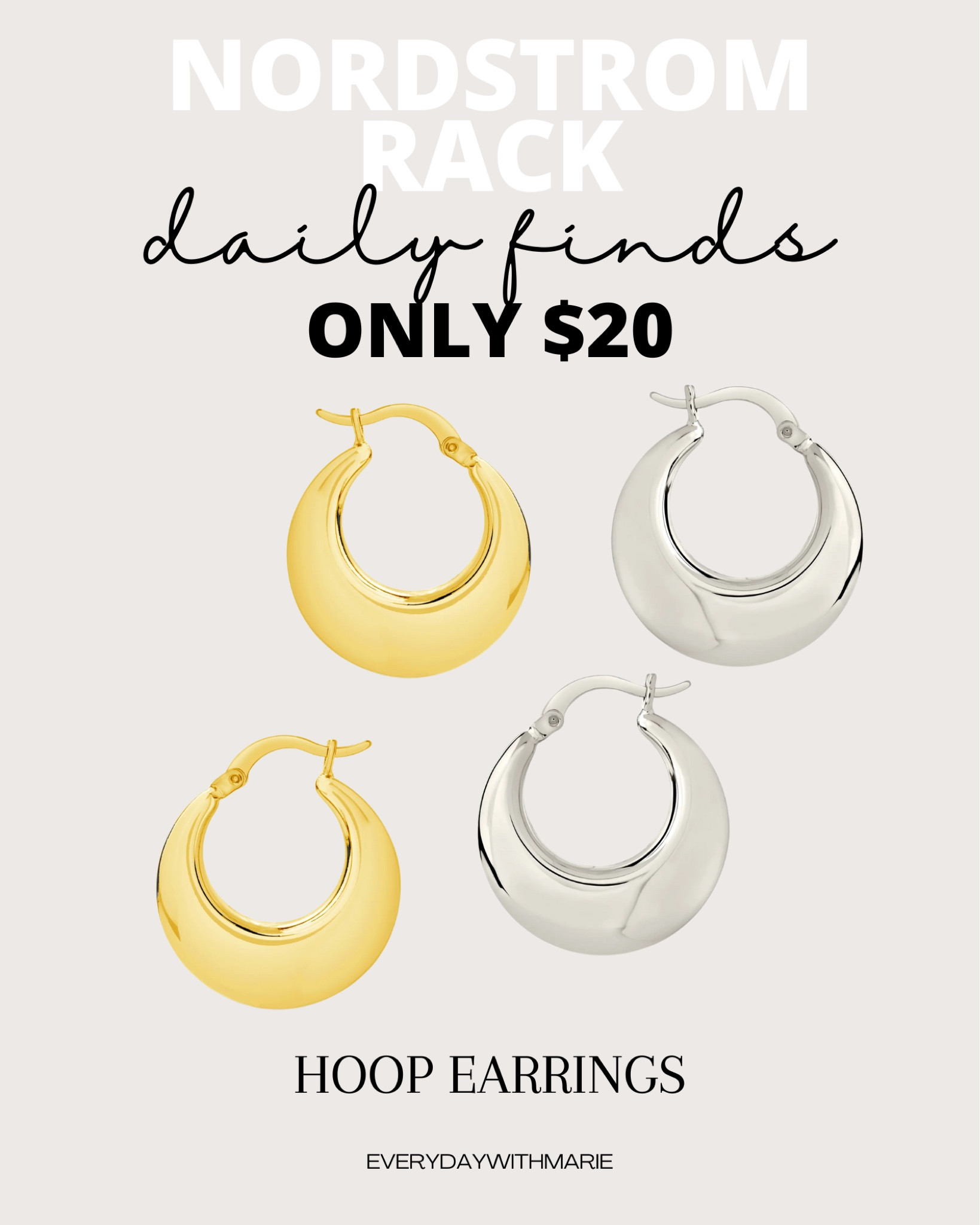 Gold and silver hoop earrings—perfect for a Valentine’s Day gift for her or for yourself! And they’re only $20. 

#LTKGiftGuide #LTKsalealert #LTKstyletip