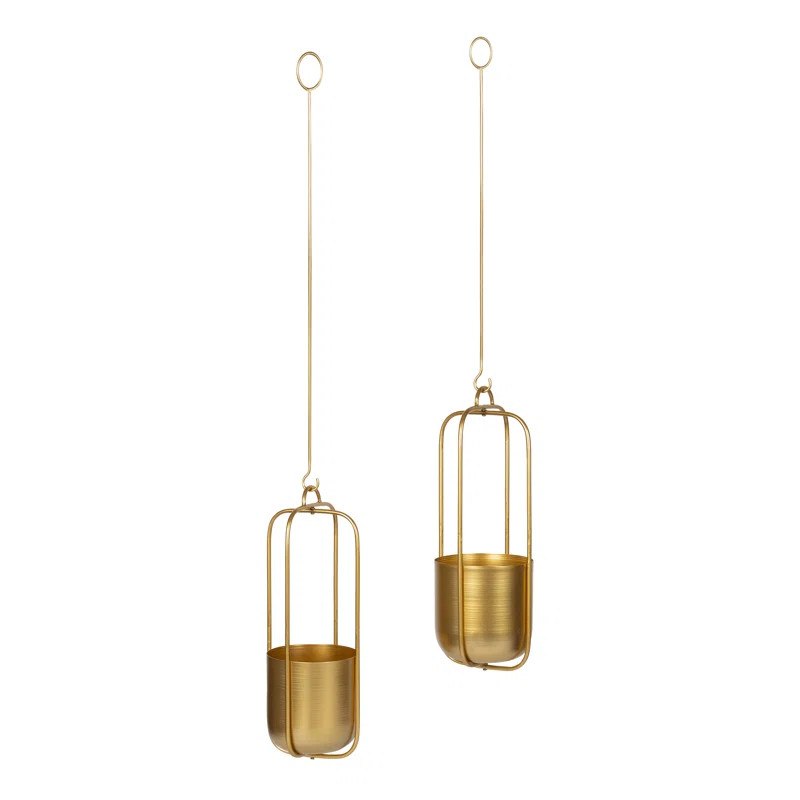 Jansen Metal Indoor Hanging Planter | Wayfair North America