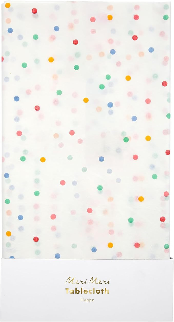 Meri Meri, Spotty Tablecloth, Birthday, Party Supplies | Amazon (US)