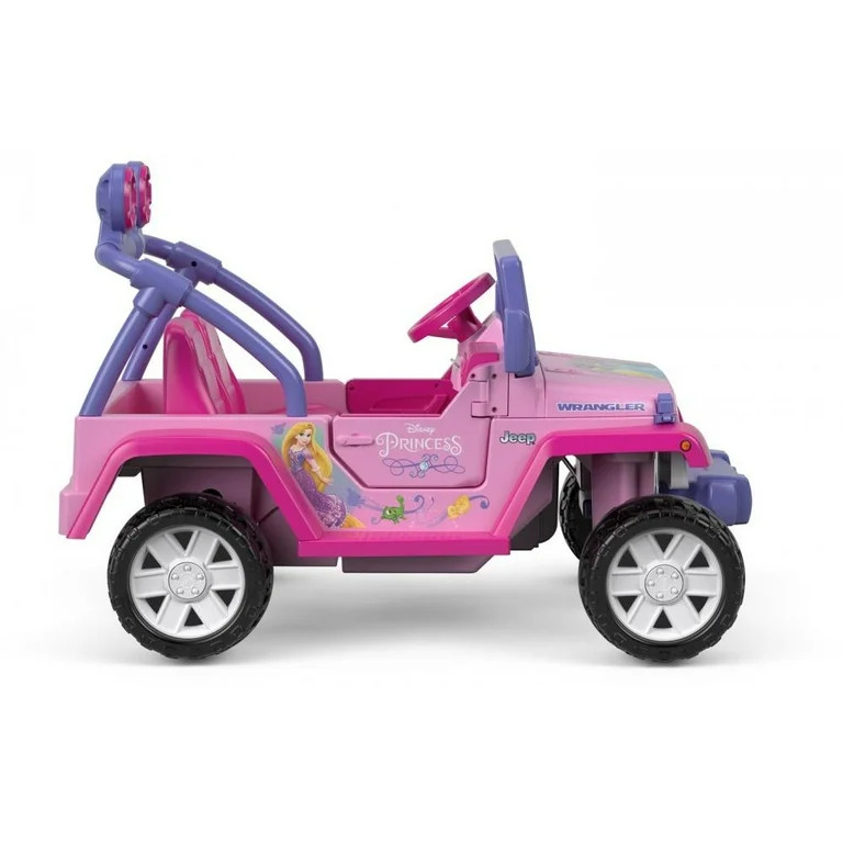 Power Wheels Disney Princess Jeep Wrangler Ride-On Toy with Sounds & Phrases, Preschool Child Toy | Walmart (US)