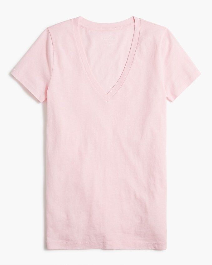 Vintage slub cotton V-neck tee | J.Crew Factory