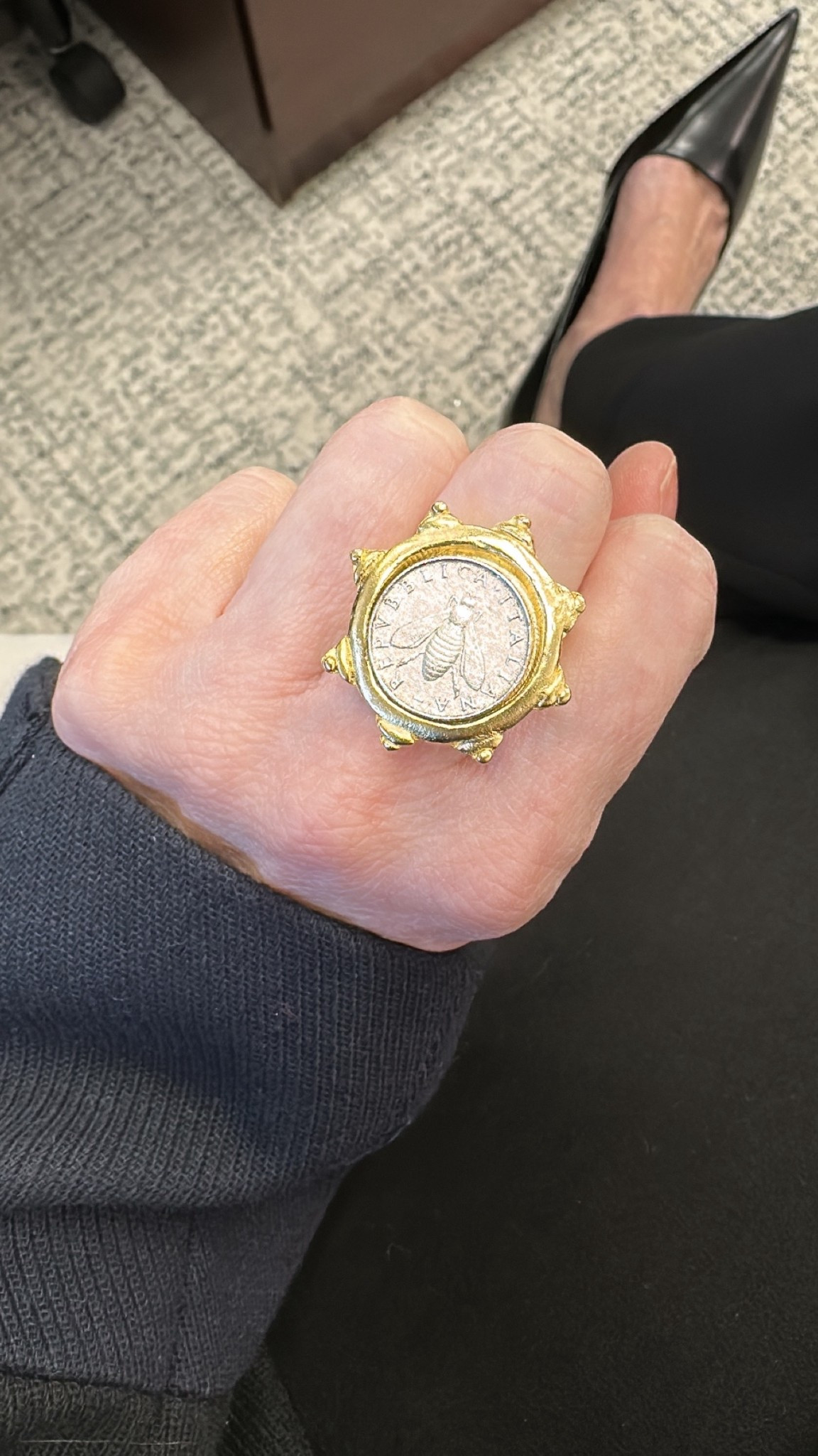 Love love love this ring!!  I want everything on the Susan Shaw website - their pieces are so beautiful and unique - looks like old estate jewelry which I love  