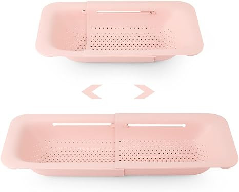Collapsible Colander Kitchen Extendable Strainer Fruits Vegetables Noodle Pasta Food Drain Basket... | Amazon (US)