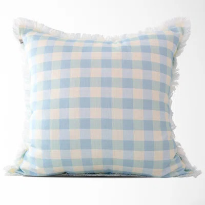 Idamae Vintage Cottage Gingham Pillow Cover | Wayfair North America