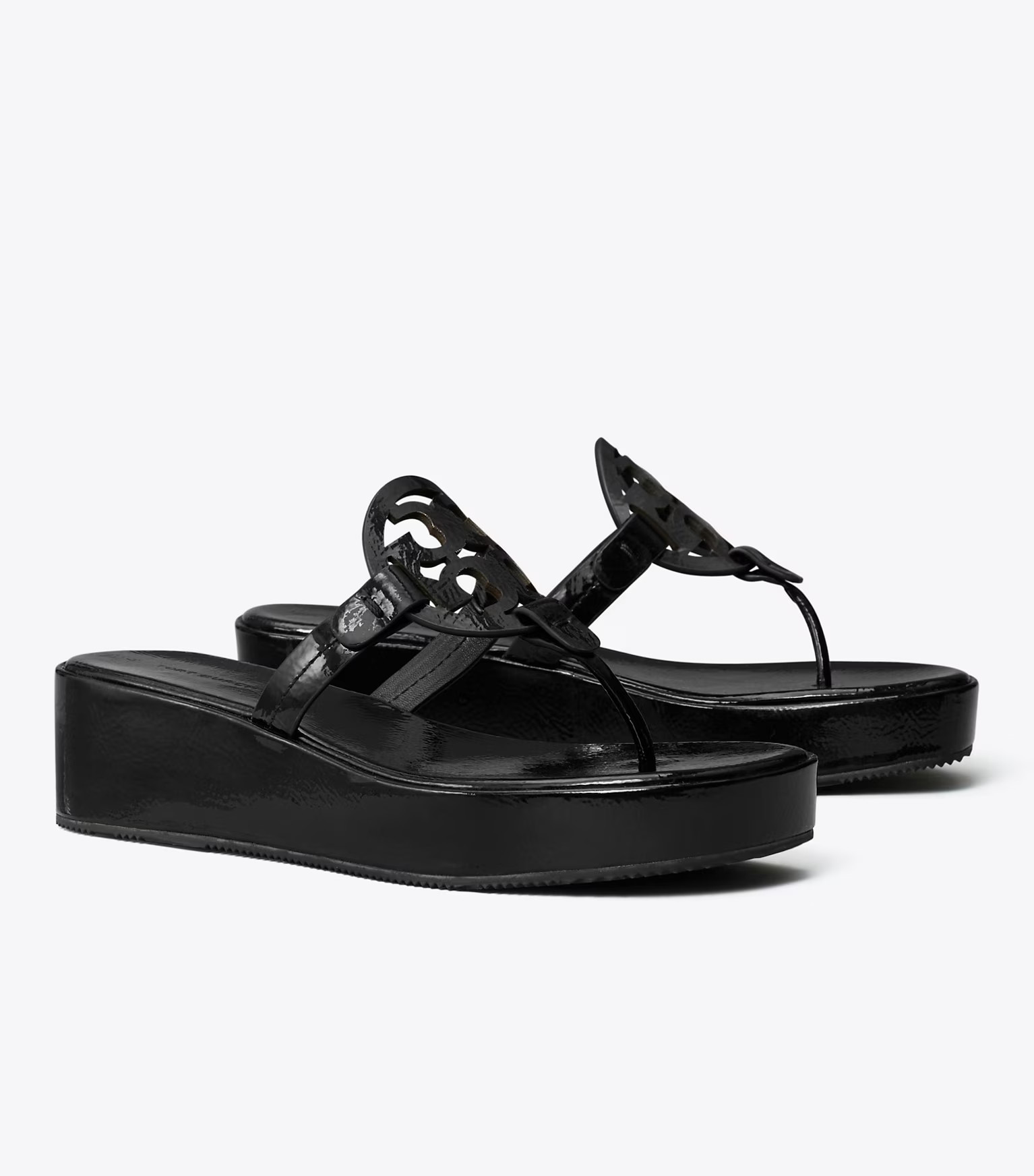 Miller Patent Wedge Sandal: Women's Designer Sandals | Tory Burch | Tory Burch (US)