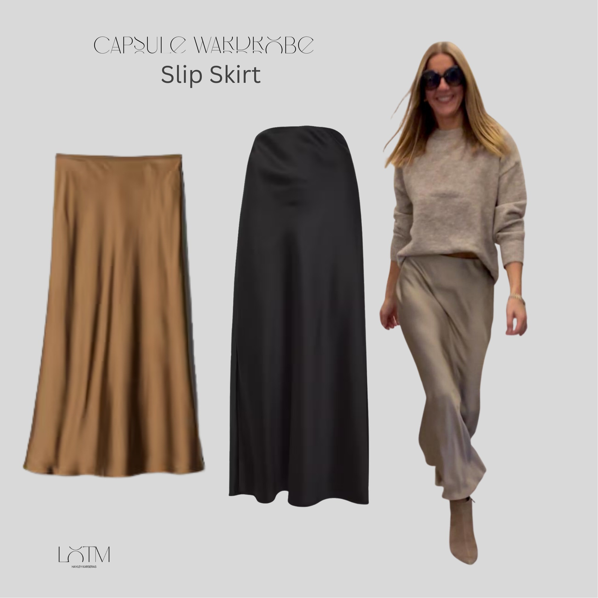 Capsule Wardrobe: Slip Skirt | Evening Skirt 

 #LTKuk #LTKeurope #LTKstyletip