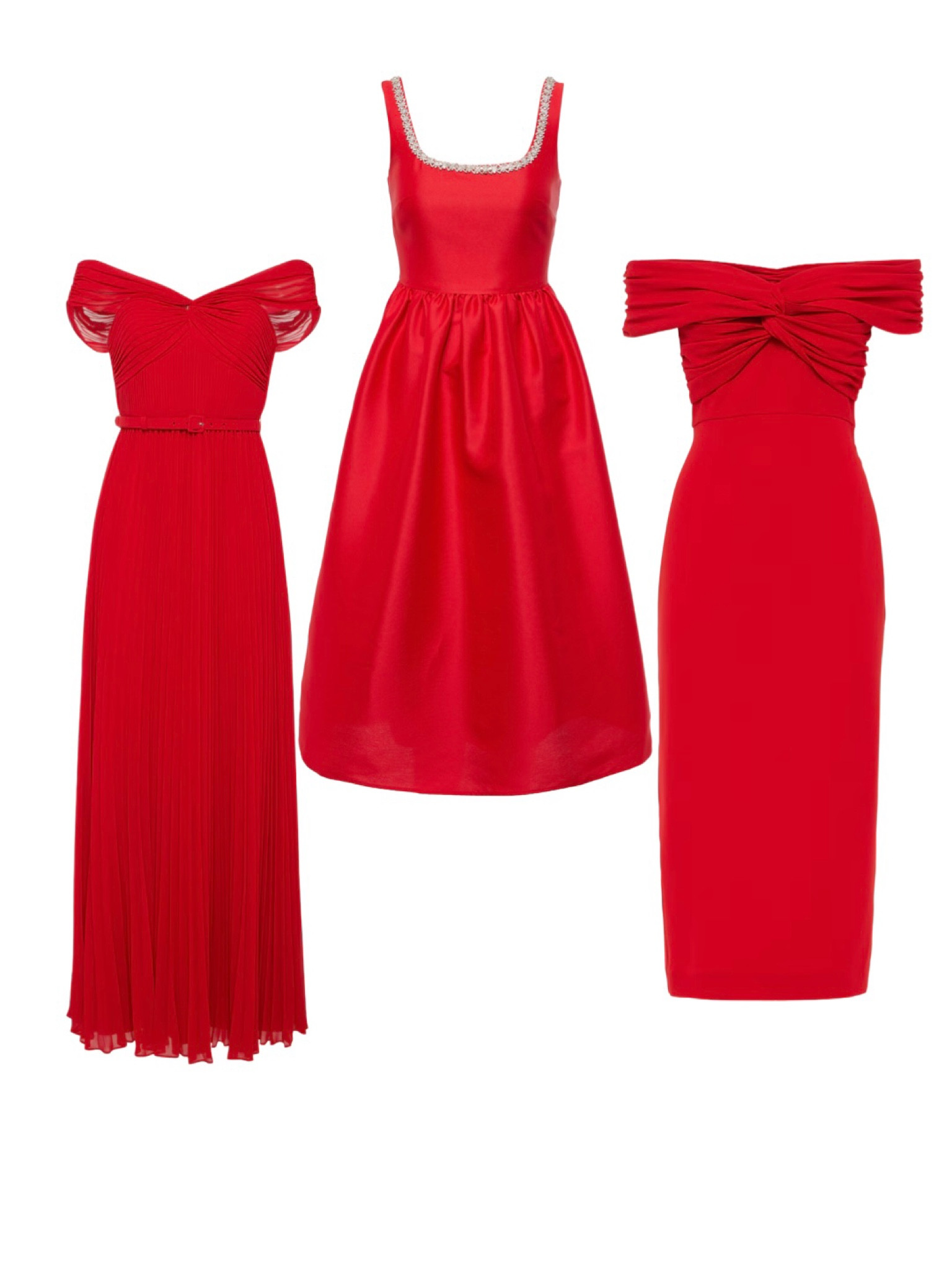 My Theresa is the place to go for a killer Valentine’s Day red dress! From the romantic pleated maxi and Audrey-Hepburn style Crystal embellished taffeta to the sassy red crepe pencil dress these 3 picks are all by Self Portrait and will work for the ultimate night out with your lucky date - better still My Theresa are offering an extra 20% off selected sale items and I’ve added lots of other red Self Portrait beauties so check the product list 💋 ❤️ 

#LTKdatenight #LTKeurope #LTKuk