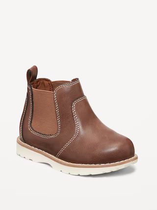 Faux-Leather Chelsea Boots for Toddler Boys | Old Navy (US)