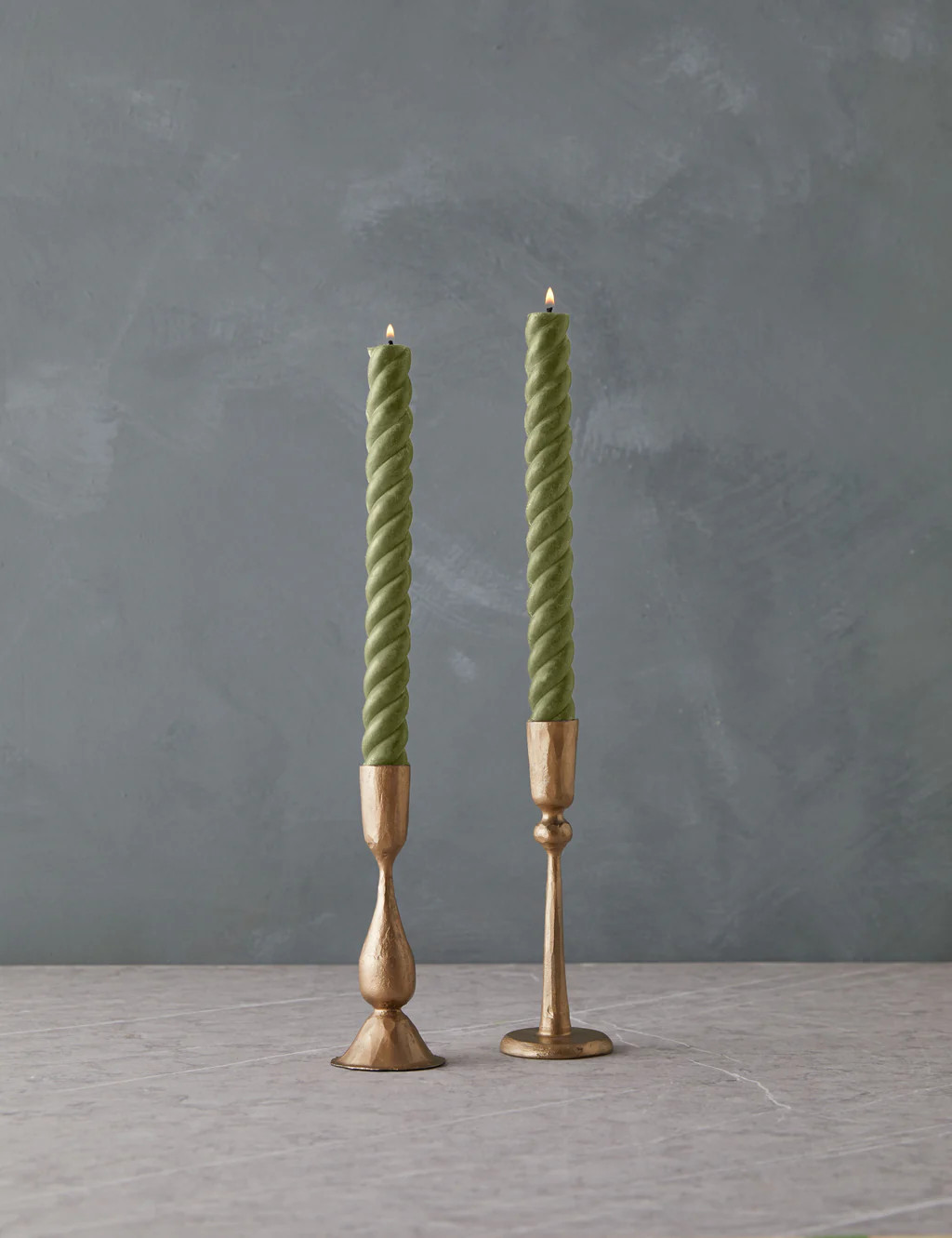 Rope Taper Candles (Set of 2) | Lulu and Georgia 